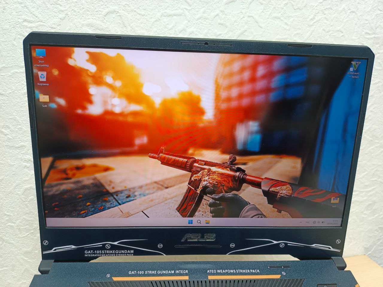 Asus TUF Gaming FX505 игровой ноутбук Skin BANDAI