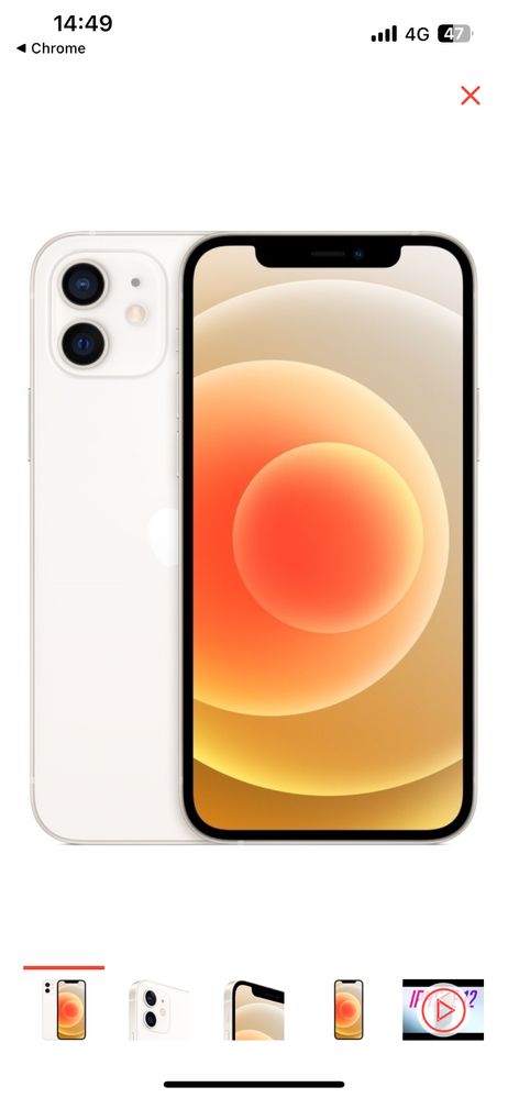 Смартфон Apple iPhone 13 128Gb белый