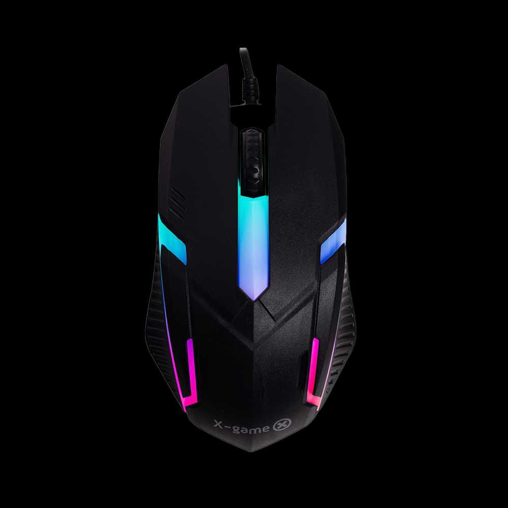 Мышь X-Game XM-7700UB, Black, USB RGB
