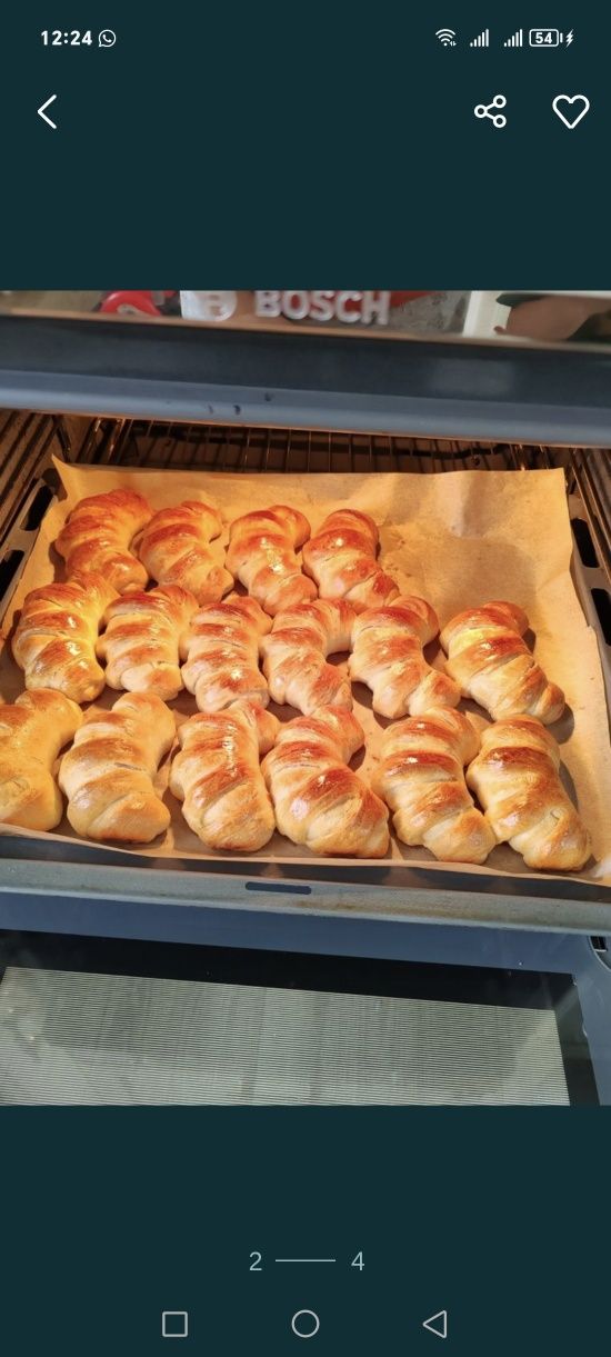 Булочки орешки со сгущёнкой самса