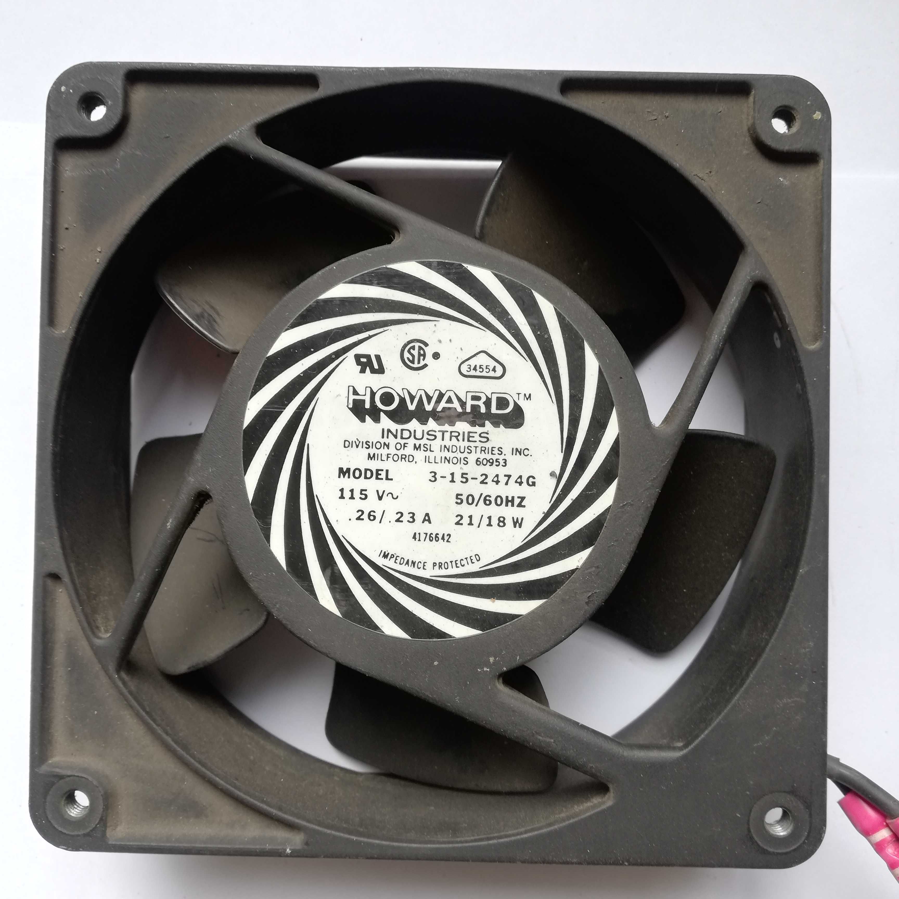Кулер модель Howard 3 5 2474GG,115Volt