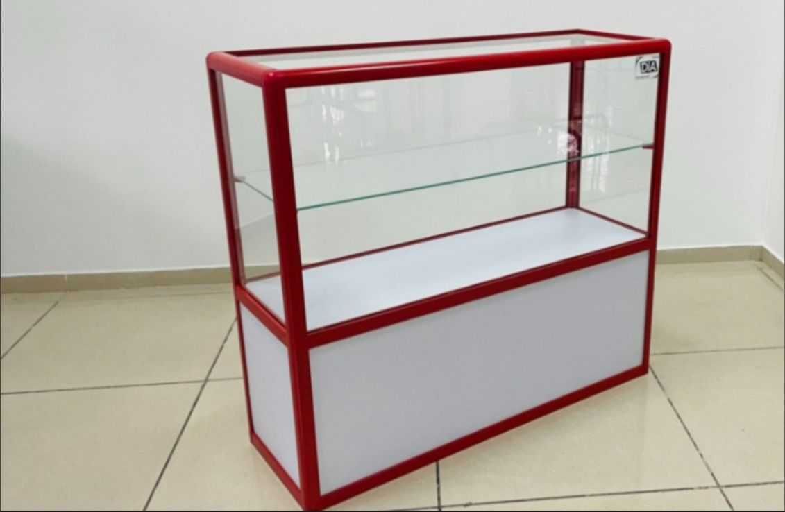 Прилавок торговый из профиля и стекла, Акция,витрина,для магазина aspr