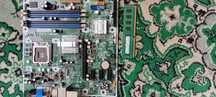 Продам материнскую плату ipiel la3 + 2гб ddr3