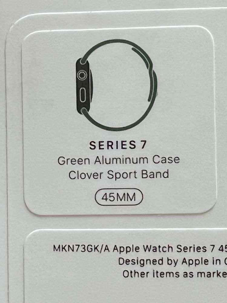 Длиная часть ремешка Apple Sport Band для Apple Watch  45 mm