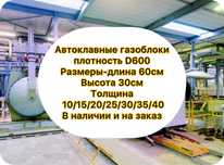 Автоклавный газоблок D600 теплоблок газобетон