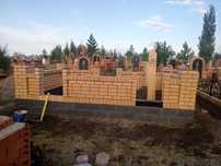 Услуги каменщика,мазары,облицовка,газоблок