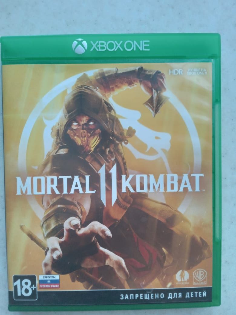 Диск Mortal Kombat 11 для xbox one