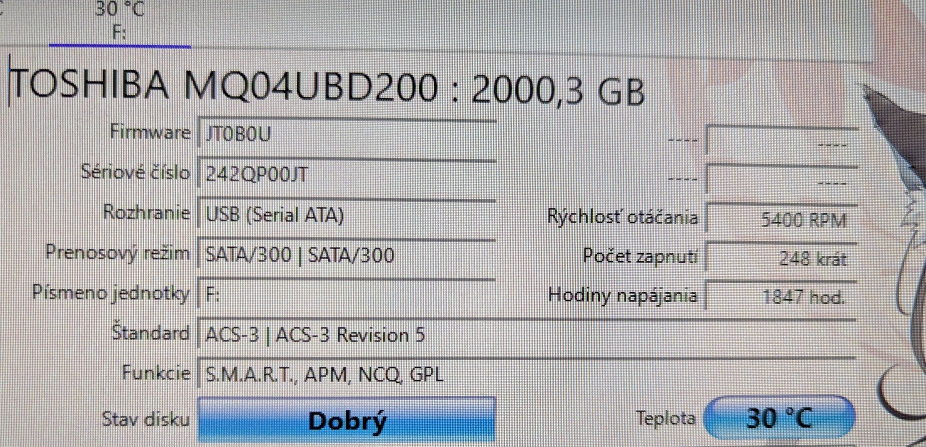 Внешний накопитель HDD Toshiba canvio basics 2000 ГБ