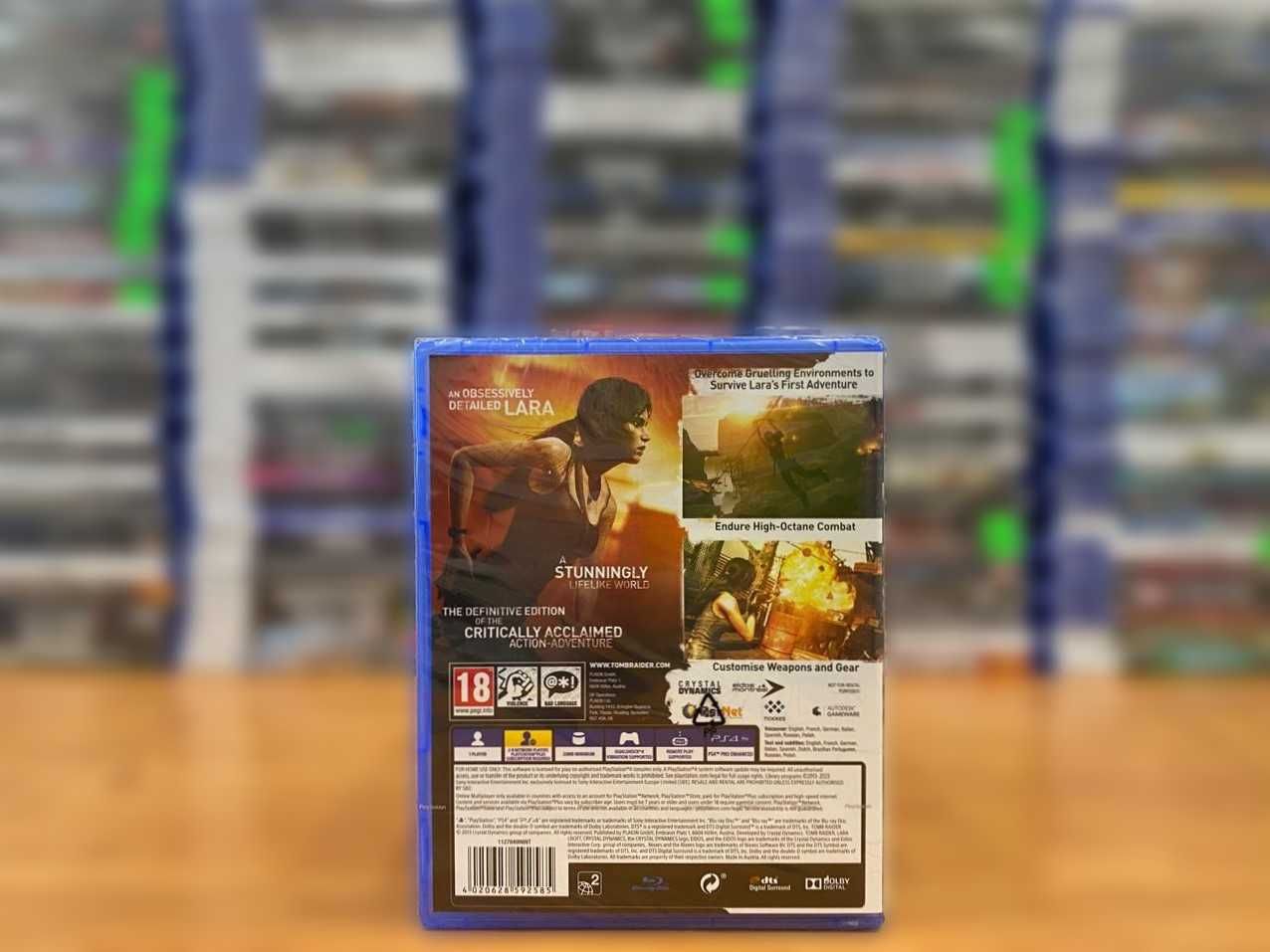 Новый Tomb Raider Definitive Edition PS4/PS5 Большой Выбор Игр