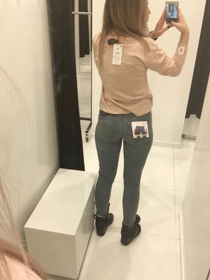 Джинсы скинни Bershka 38р-р