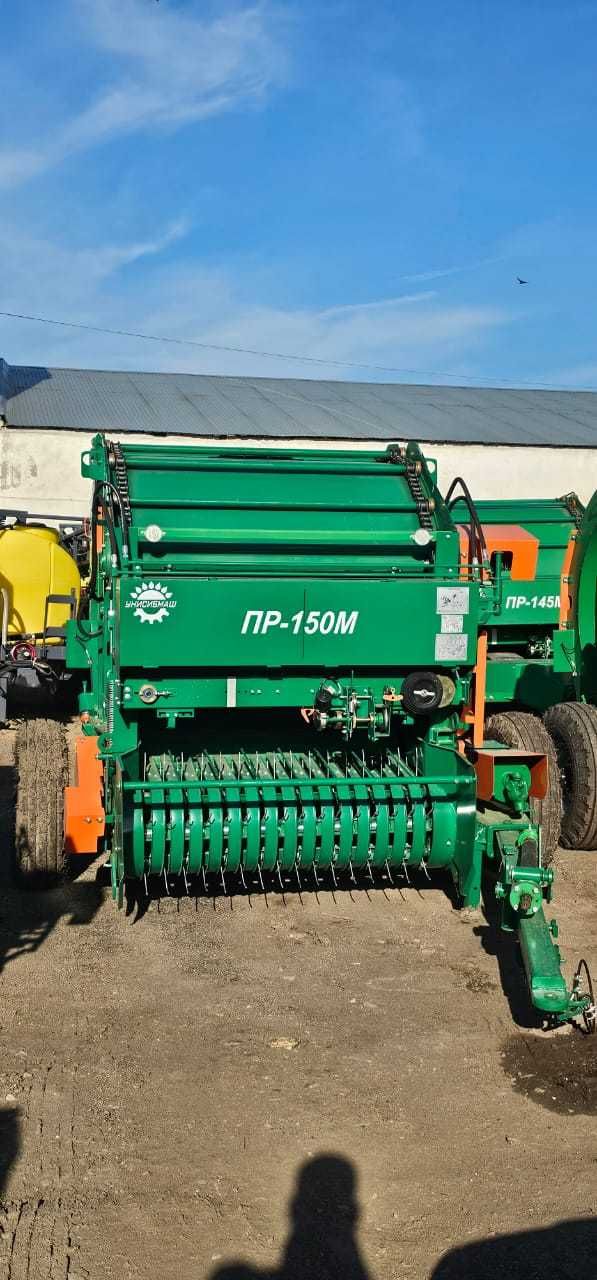 Пресс подборщик ПР-150М с Боковым дышлом завода Унисибмаш