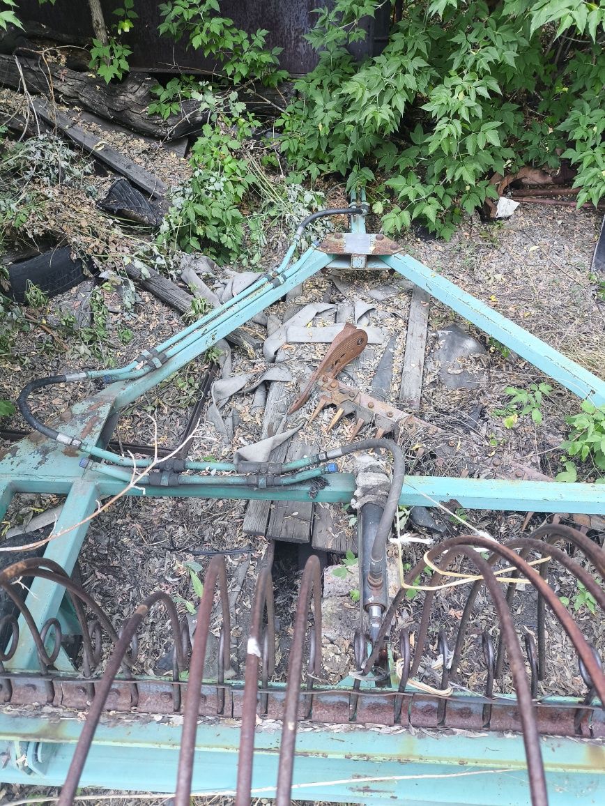 Косилка 2ух бруска + грабли
