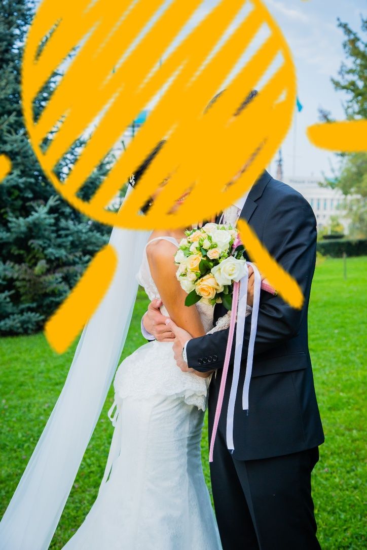 Продам изысканное красивое свадебное платье!