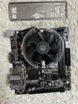 Материнская плата AsRock H81M-VG4 комплект intel i3-4160