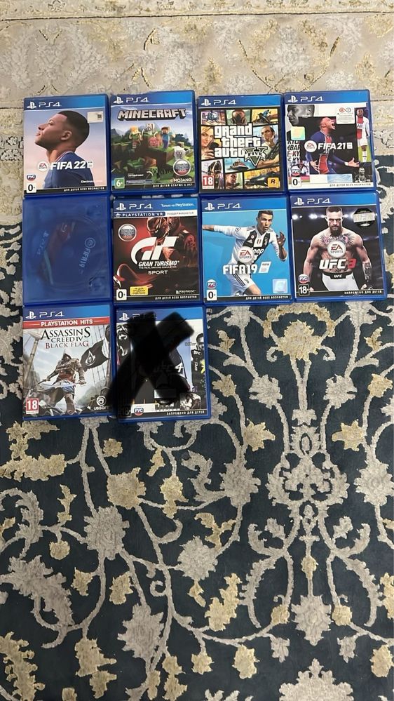 Игры на PS4 в хорошем состоянии