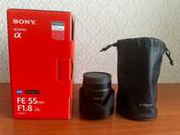 Продам объектив Zeiss Sonnar T. FE 55mm. F1.8 E-mount. Full-frame