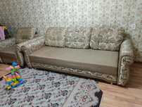 Продам диван м креслом состояние хорошее