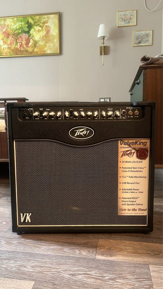 Гитарный ламповый комбоусилитель Peavey Valve King II 20 Combo