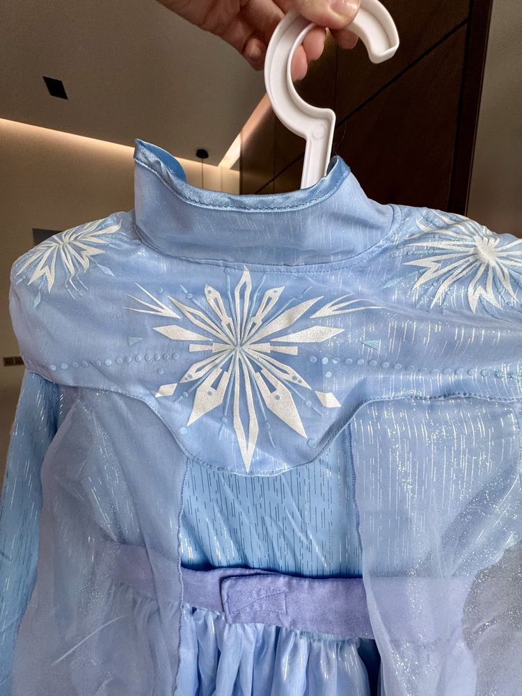 Детский костюм Холодное Сердце. Frozen. Детское платье Эльзы