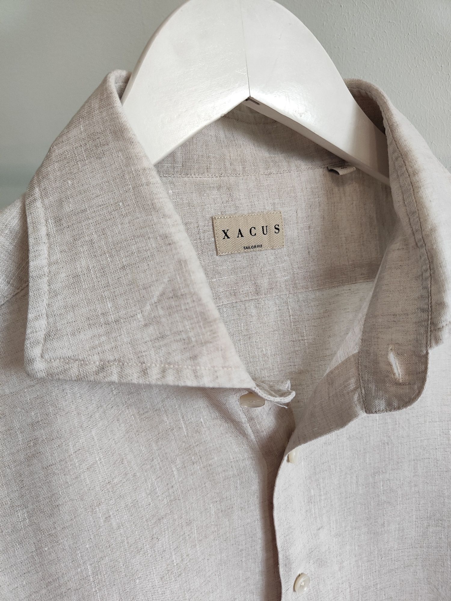 Итальянская льняная рубашка XACUS