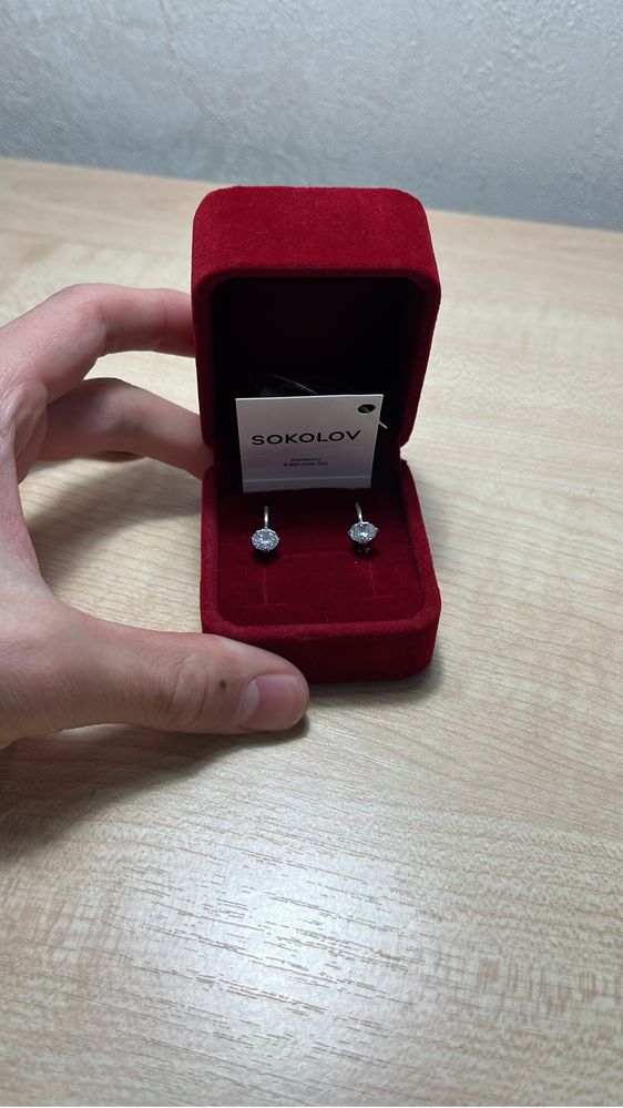 Продам серьги 925 проба