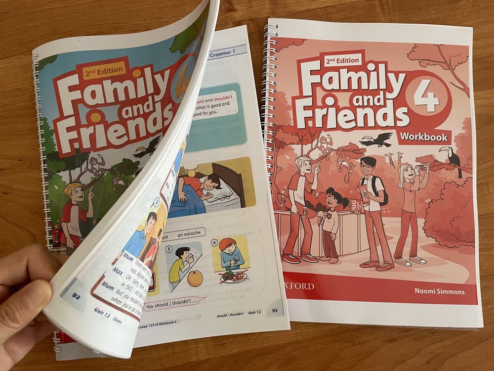 Family and friends 4 class book все уровни