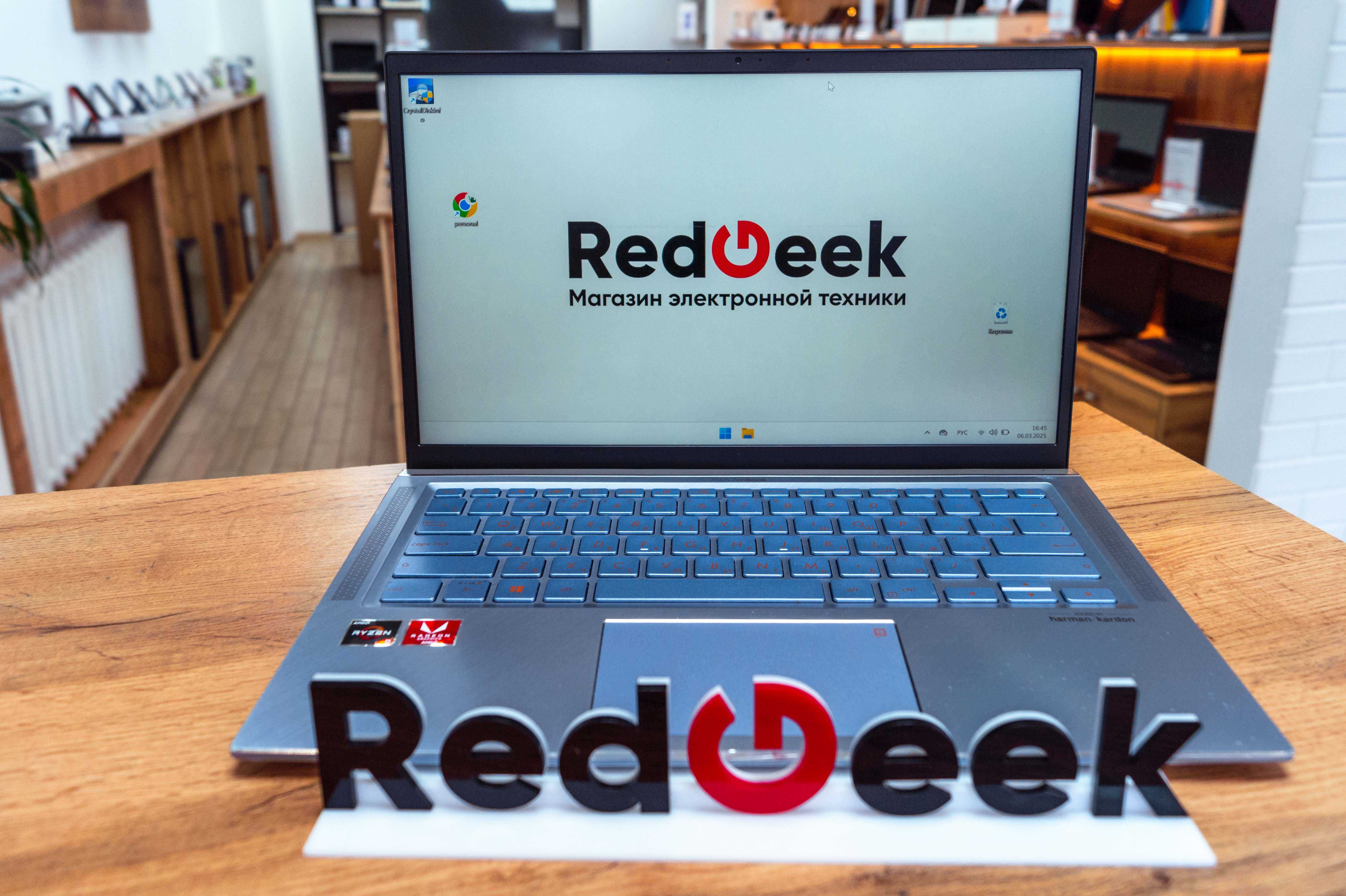 Asus zenbook 14 UM431D|Ryzen 5 3500U| 8/256| Магазин Red Geek