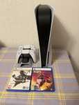 PlayStation 5 | 2 джойстика + зарядка + 7 игр | Всё включено