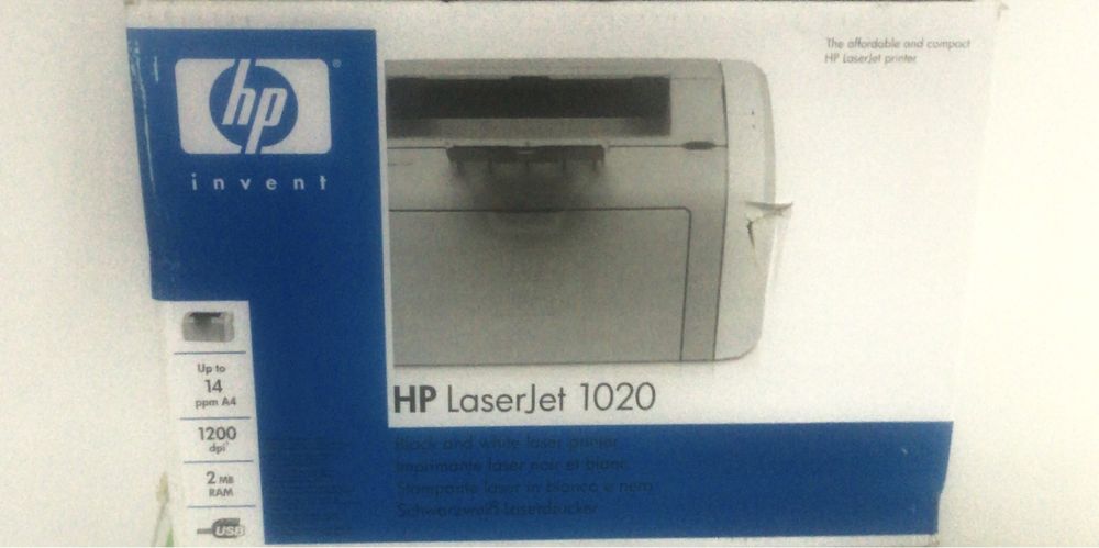 Принтер Hp laserjet 1020 / !! НОВЫЙ !! Осталось 2шт