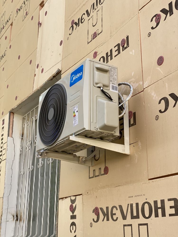 Установка кондиционера Монтаж в 2 этапа Продажа
