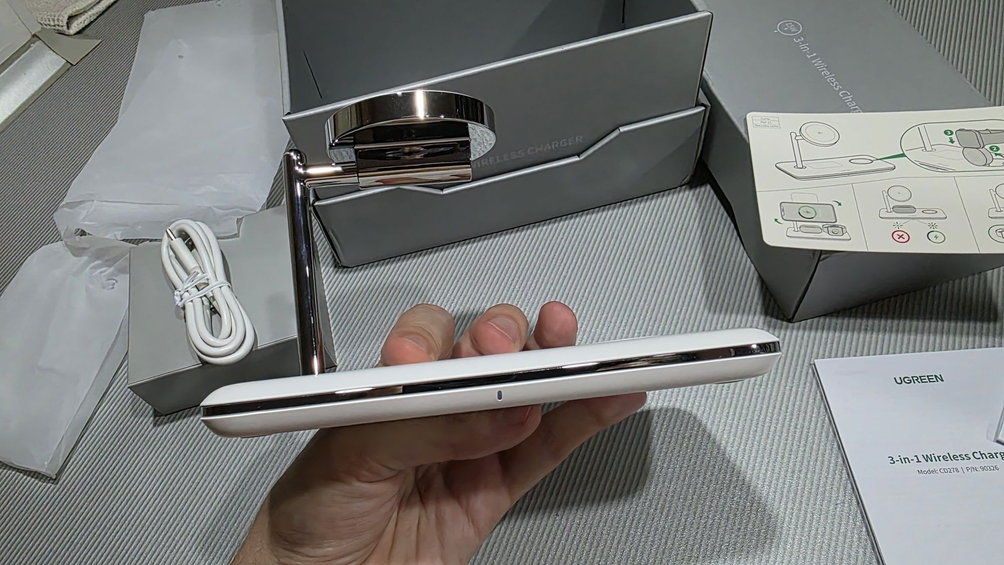 Ugreen qi2 Magsafe Беспроводная зарядка Ugreen для iPhone