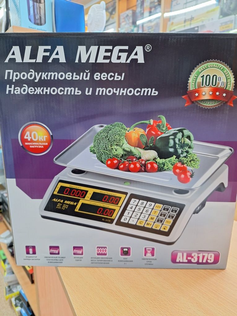 Весы электроннные торговые настольные