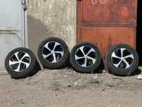 Продаётся комплект колес с летней резиной Continental 225/60 R17 V