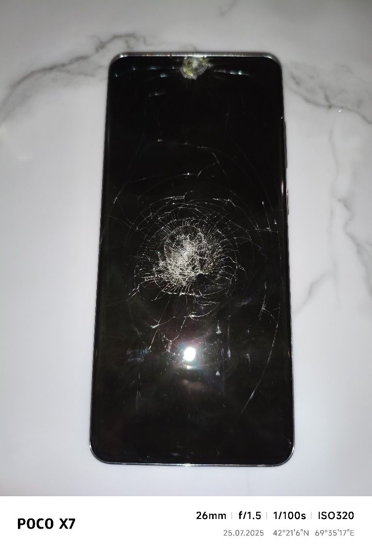 Samsung s20 ultra, сломанный