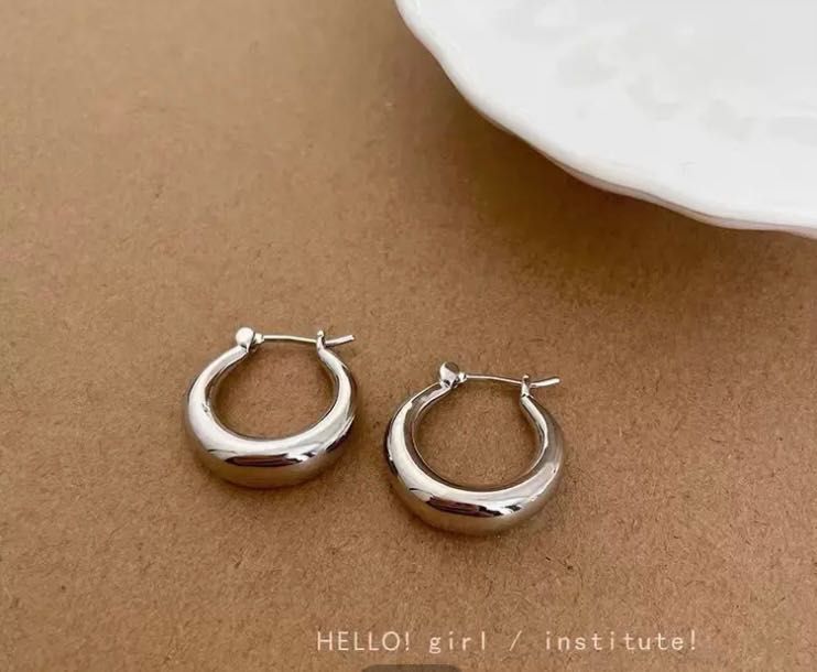 Сережки титановые