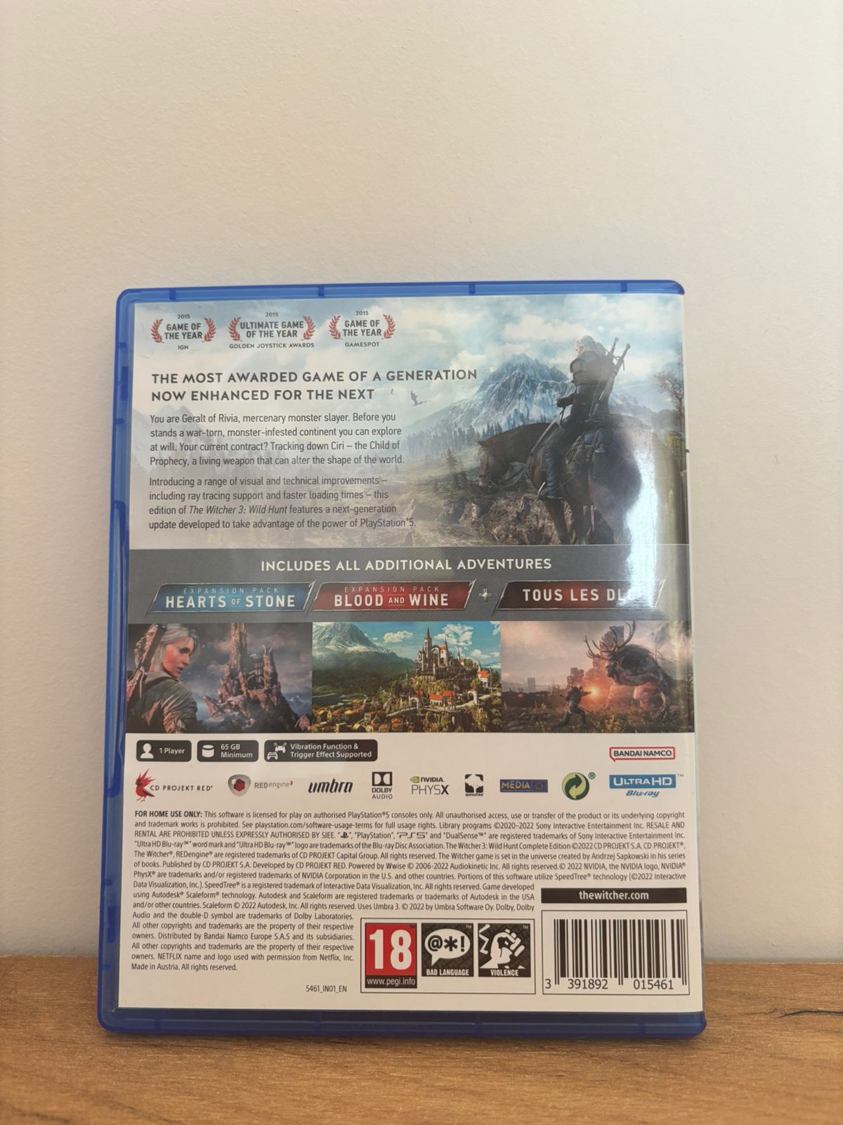 Ведьмак 3: Дикая Охота PS5/The Witcher 3: Wild Hunt Complete Edition