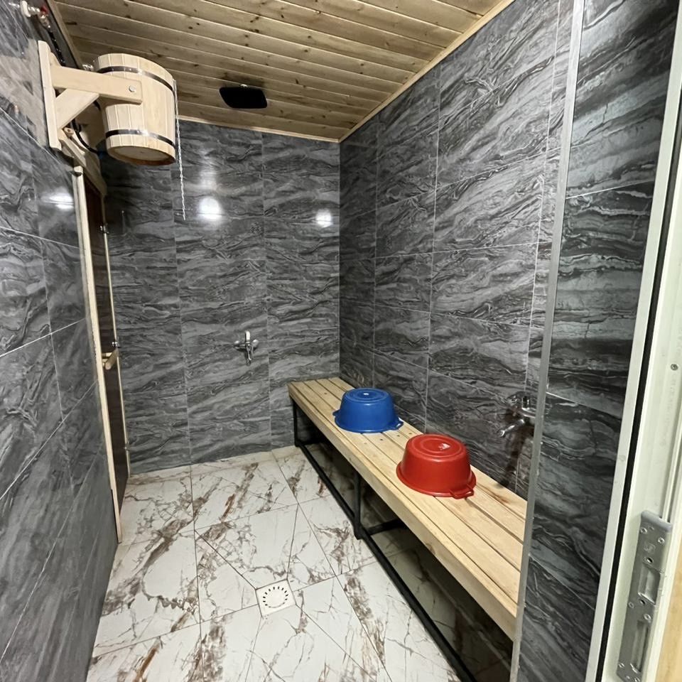 160м2, Шоссейная 92, баня с домом