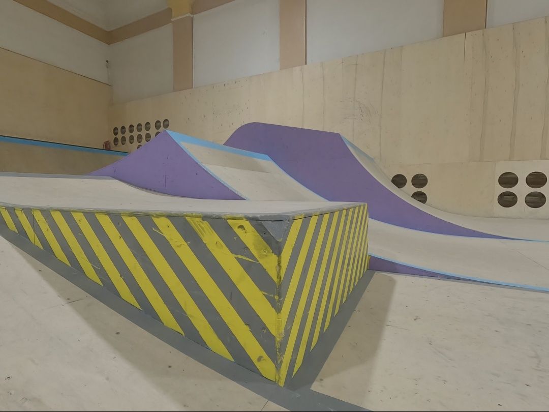 Каркасный скейт парк для скейтборда, роликов, самоката, bmx велосипеда
