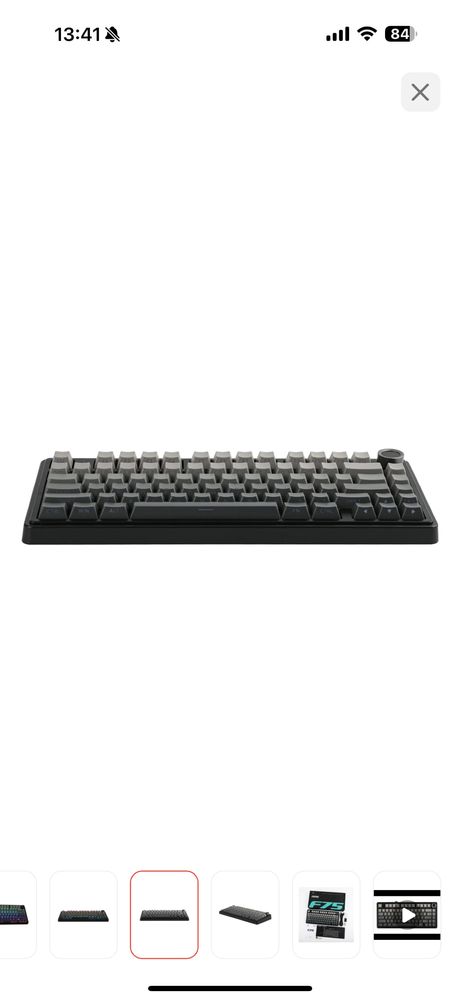 Aula F75 black Клавиатура новая