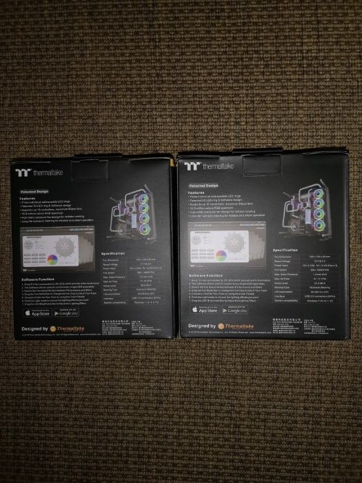 Продаются новые наборы вентиляторов Thermaltake Riing Trio 12 RGB