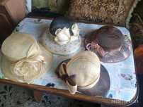 Шляпки летние из натуральной соломки