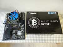 Материнская плата AsRock H110 PRO BTC+