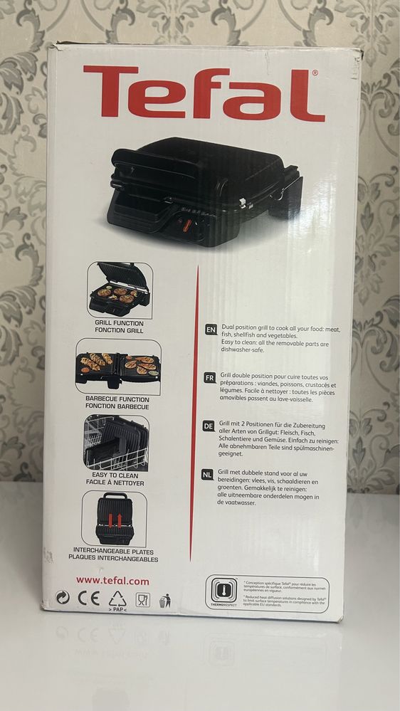 Продам электрогрильницу Tefal