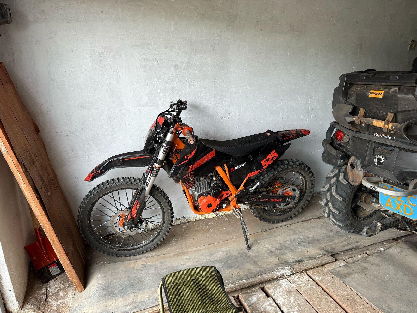 Обменяю эндуро мотоцикл ZUUMAV K5 CB250FR