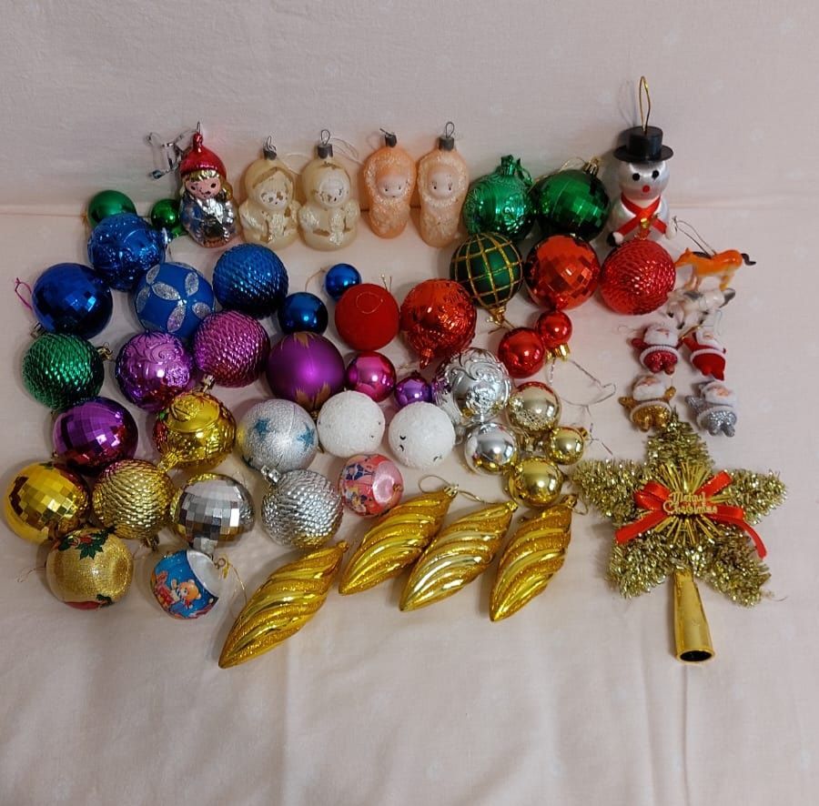 Продам  ёлочные игрушки. Всё 5000. Есть 5 из СССР