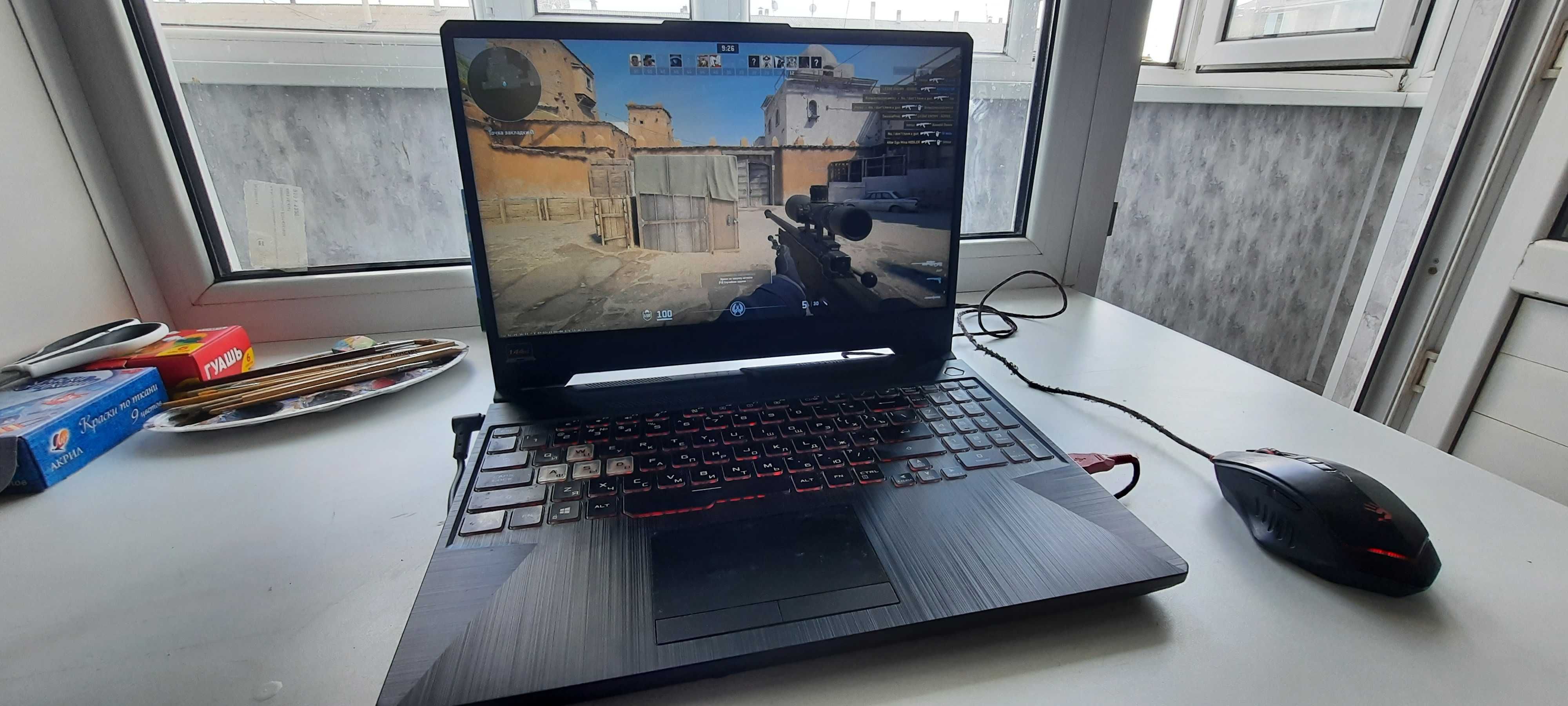 Игровой ноутбук ASUS TUF | i5 / GTX 1650 GDDR6 / 16GB / 144 Гц