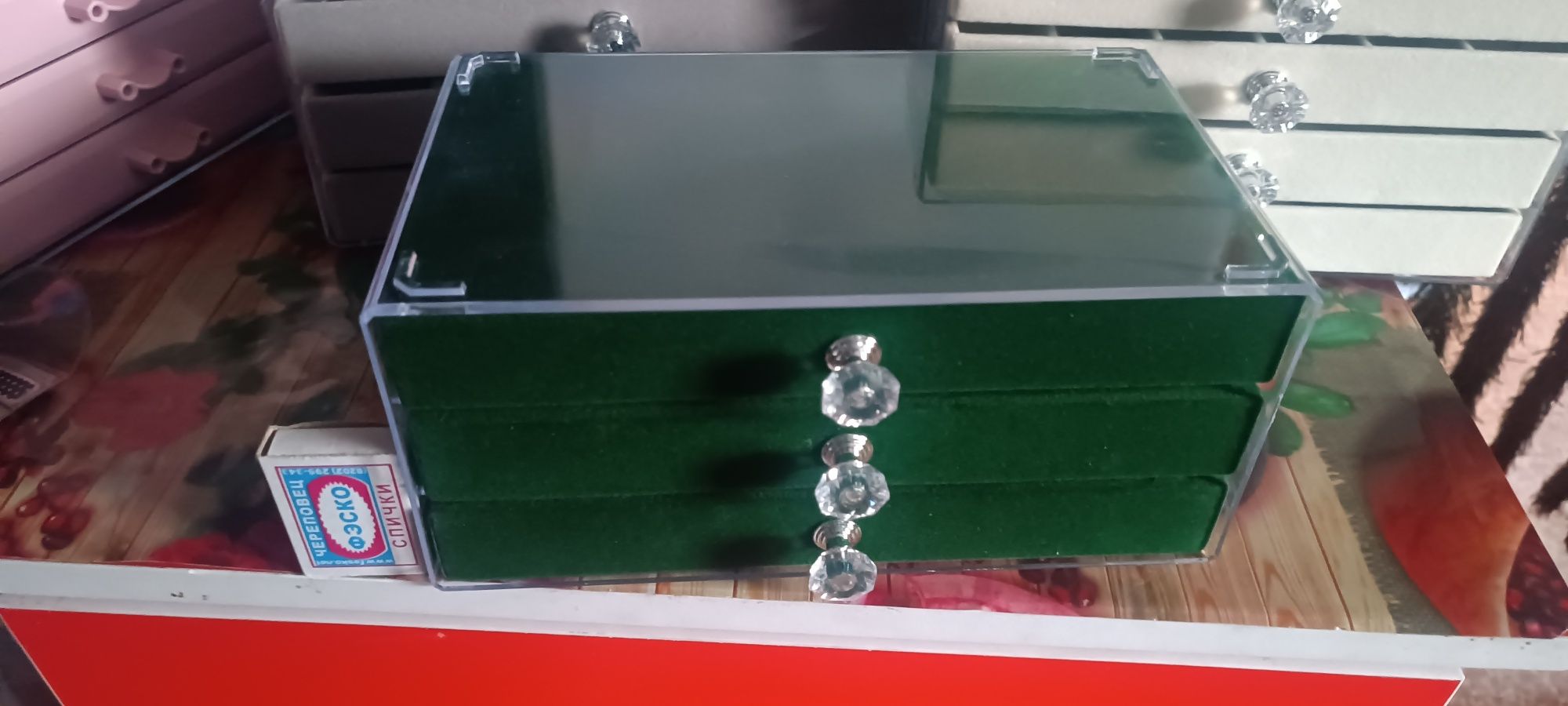 Комодики бархатные для аксессуаров можно на подарки