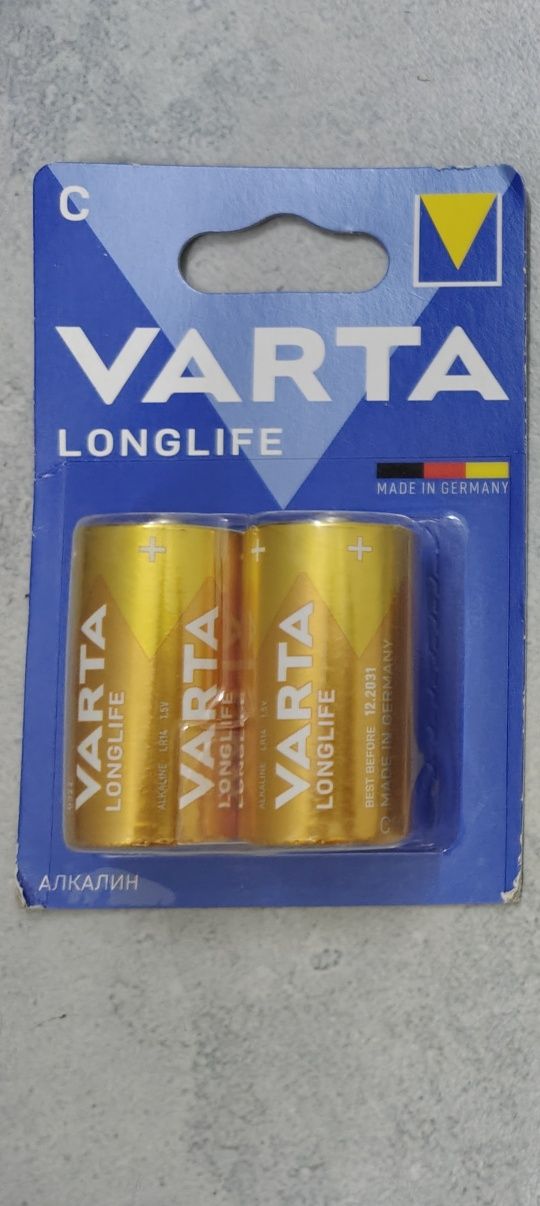 Varta E block C, C accu