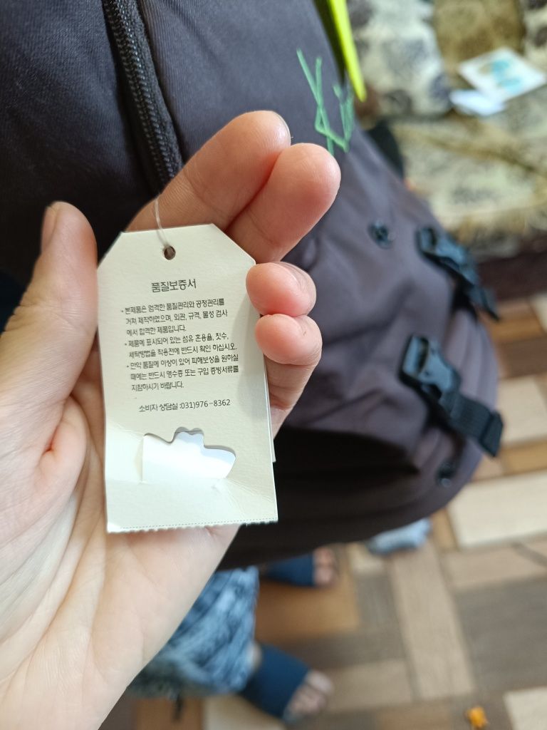 Продам новый эргорюкзак