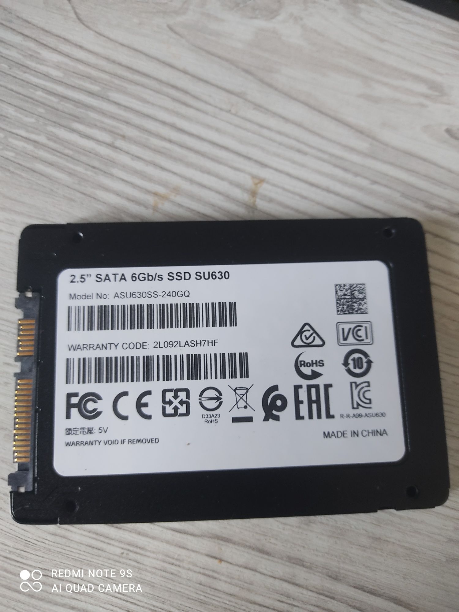 SSD ADATA SU630 на 512 гб